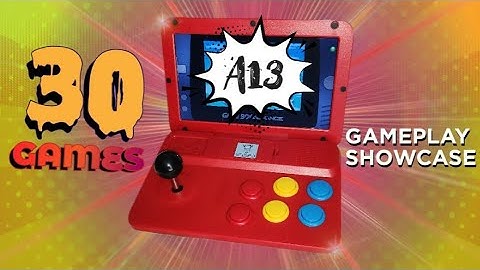 Powkiddy A13 Gameplay Showcase - 30 Games!