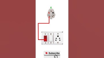 1 switch 1 socket 1 indicator board wiring connection #switch #socket #electric #desl electric xyz