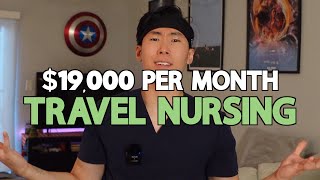 MAKING $19000 PER MONTH AS A NURSE | Travel Nurse Pay Breakdown