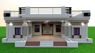 6 बेडरूम के साथ 2 भाइयो के लिए घर का नक्शा ,गाँव में दो भाइयो का डिजाईन ,House Plan For Two Brothers