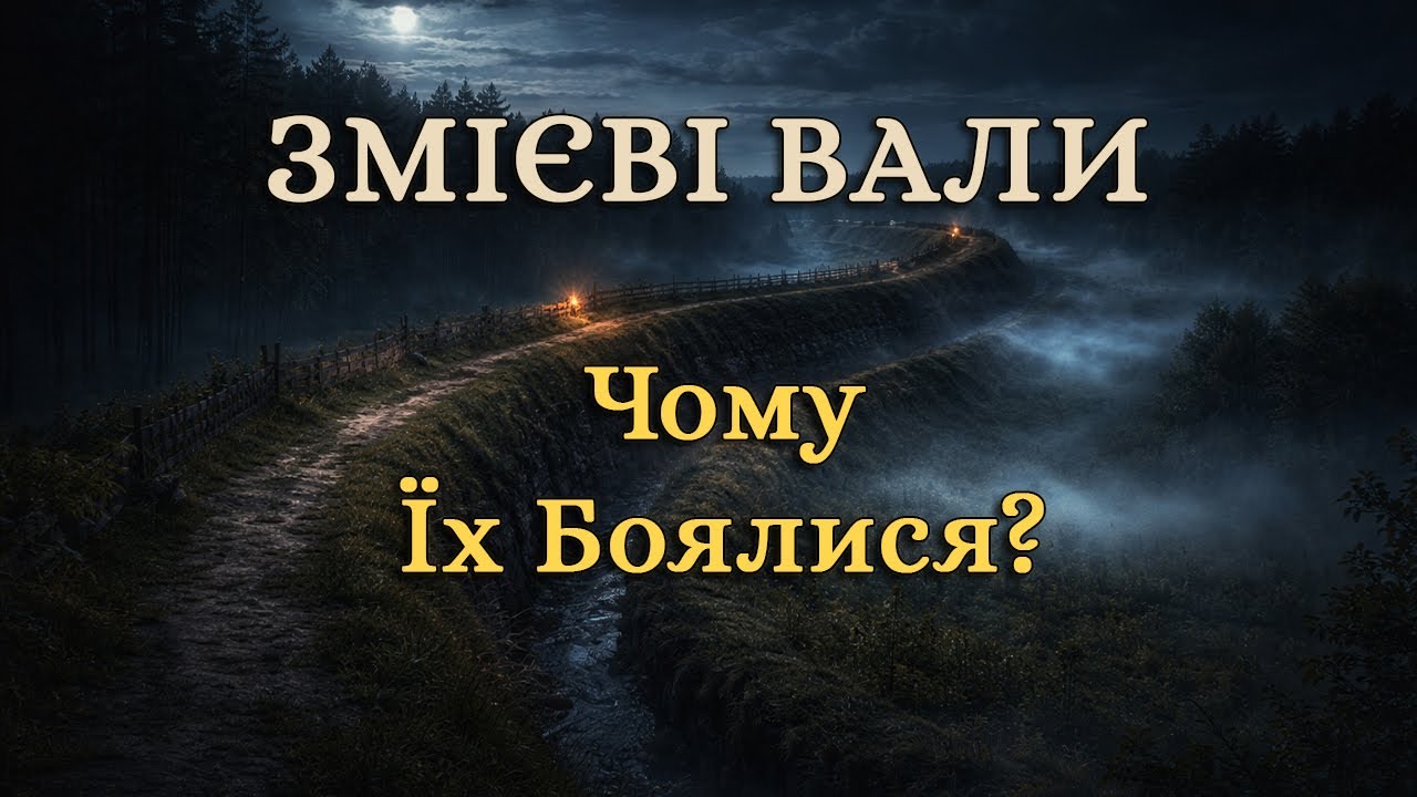 Змієві Вали — Таємна Лінія Навколо Давнього Києва | Нічна історія 🌙