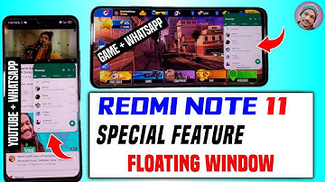 Redmi note 11- Special Feature - Multiple Screen / App minimize / Floating window - How to Use.