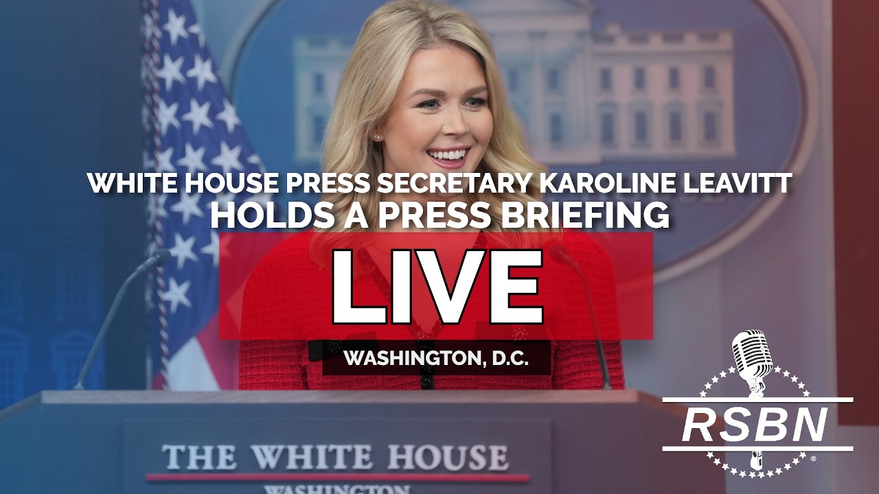 LIVE REPLAY: White House Press Secretary Karoline Leavitt Holds a Press Briefing - 02/10/26