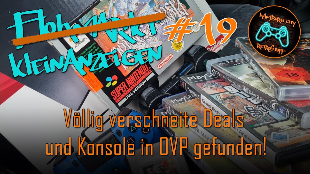 Flohmarkt #19 Ein paar Pick-Up´s im Schnee und eine Konsole in OVP für unter 10€ !?!?