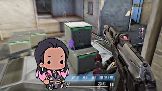 AK-47 Gyro Aim Ranked Gameplay | Hyper Front
