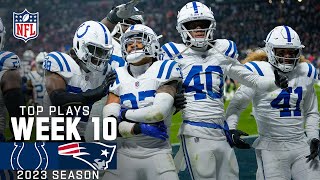 Indianapolis Colts Highlights vs. New England Patriots | 2023 Regular Season Week 10