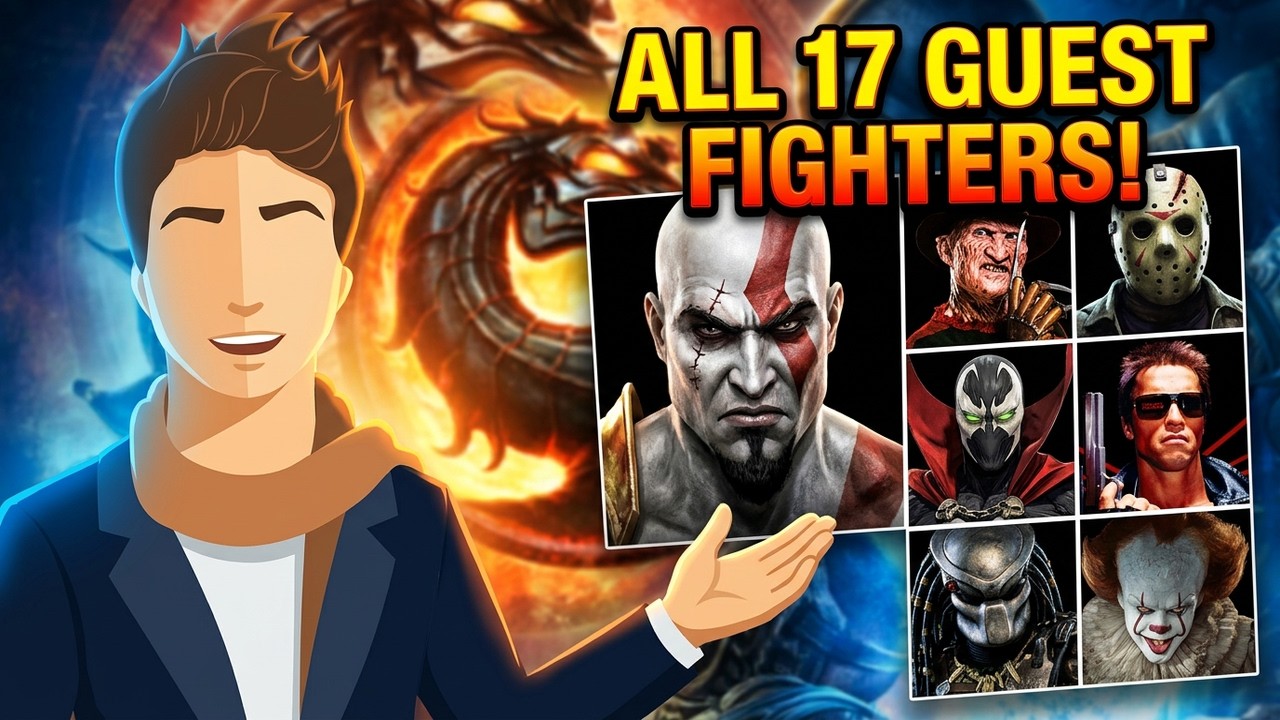 All mortal kombat guest characters