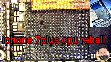 iphone 7plus cpu reballing / iphone 7 . 7plus cpu reball  #mobilerepair #iphonecpu