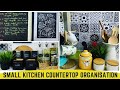 சின்ன கிட்சன் கெளன்டர் டாப் ஆர்கனைசேஷன் | My Small Indian Kitchen CounterTop Organisation
