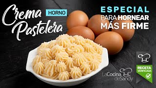 CÓMO HACER CREMA PASTELERA MÁS FIRME 🔴(INDISPENSABLE PARA HORNEAR) RECETA FÁCIL DE REPOSTERÍA