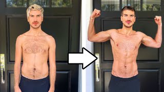 My Insane 30 Day Body Transformation From Skinny to Muscular