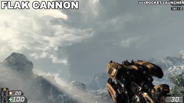 Unreal Tournament 3 Flak Cannon: Sound re-design