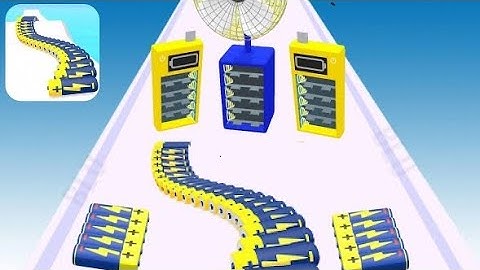 ✅BATTERY RUN 3DGAMEPLAY | ALL LEVELS 13,18