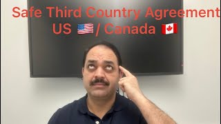 Safe Third Country Agreement between the US/ Canada | AJMAL mahmood | #canada #alberta #usa #asylum