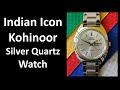 Unboxing - HMT Kohinoor Quartz B Silver Watch - #valueformoney #budgetfriendly #watch