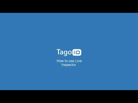 How to Monitor Device Traffic using TagoIO Live Inspector
