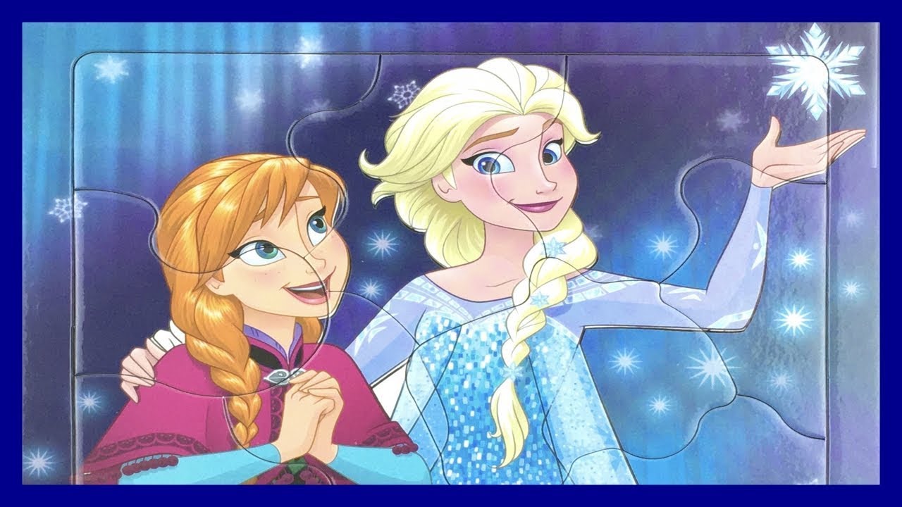 Disney Frozen Puzzle Elsa and Anna アナと雪の女王 パズル rompecabezas frozen ...