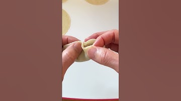How to wrap dumplings  #gyoza #cooking