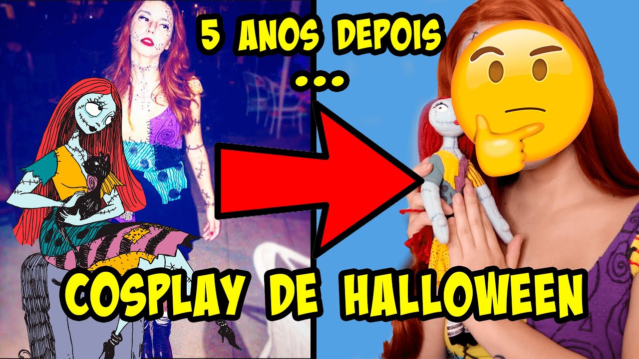 Cosplay de Halloween: Sally - O Estranho Mundo de Jack │Obsidiana