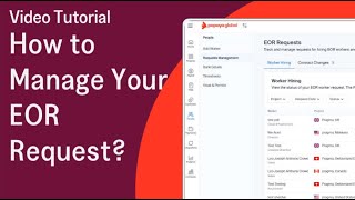 How to manage EOR worker request