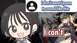 Lucy's JP VA Tried to Imitate Lycaon's Voice【Asai Ayaka】| Zenless Zone Zero