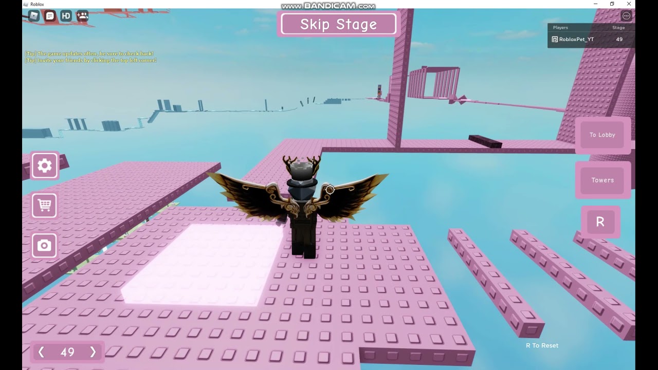 Italics Difficulty Chart Obby 1-100