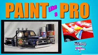 Paint your RC like a PRO!  How to use Autobody Paint for a RAD RC Paint Job!