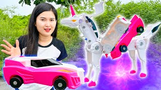 Changcady và những chiếc xe ô tô thú vị, ô tô siêu nhân robot