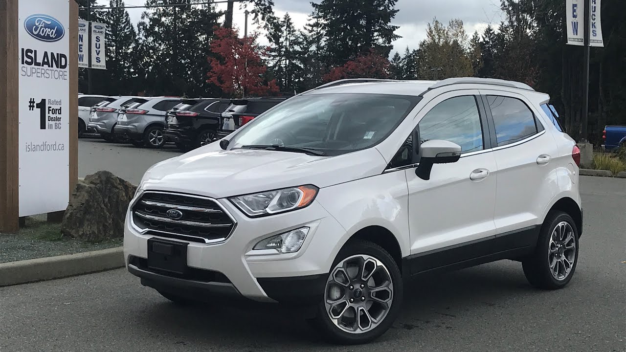 2020 Ford Ecosport Titanium AWD Review Island Ford YouTube