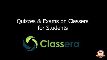 Quizzes & Exams on CLASSERA (for students) Classera Guide in English #classera