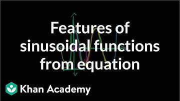 Example: Amplitude and period | Graphs of trig functions | Trigonometry | Khan Academy