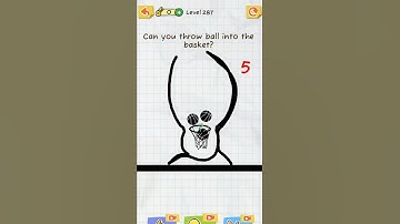 Draw 2 save : Level 287 #shorts #draw2save