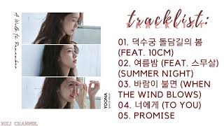 [FULL ALBUM] YOONA (윤아) 1ST SPECIAL MINI ALBUM 'A WALK TO REMEMBER' PLAYLIST