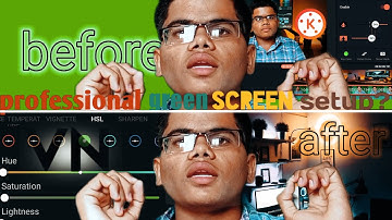 How To Use Green Screen Perfectly On Mobile with KineMaster VN  | Best Green Screen Setup At Home?