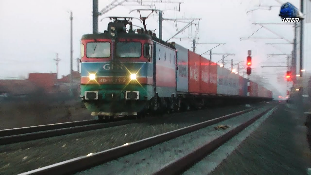 LE5100 40-1011-2 & Marfar GFR Freight Train pe Seară/on Evening in Șofronea - 16 February 2019