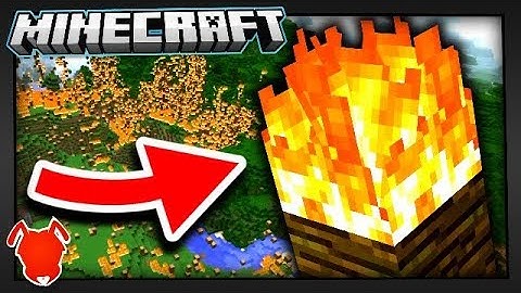 🔥 Infinite Fire Spread is Back in Minecraft 1.13?! 🔥