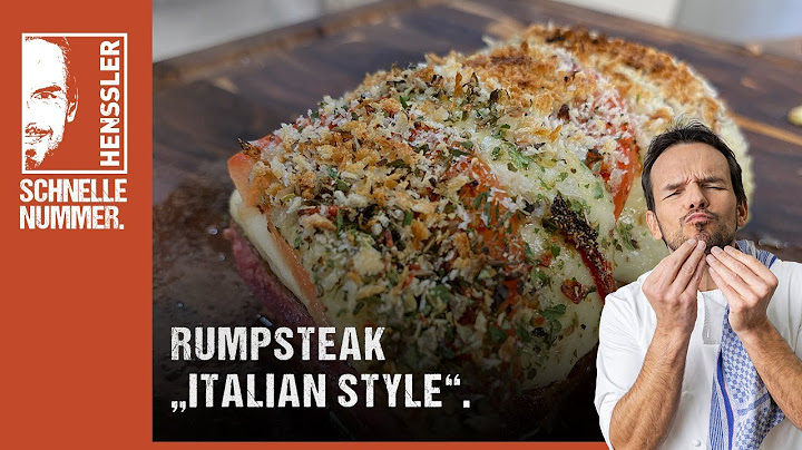 Schnelles Rumpsteak "Italian Style" Rezept von Steffen Henssler