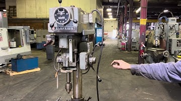 CLAUSING #2276 22" DRILL PRESS W/ AUTO FEED