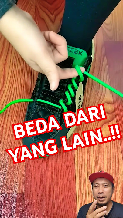Shoelace/tie model easy but cool way