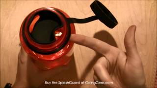 Wide Mouth Bottle Splashguard Review and Demo