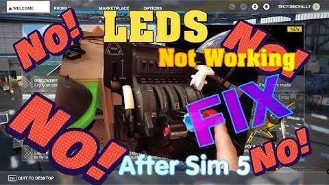 Honeycomb Bravo Leds NOT Working AFTER Sim 5 UPDATE?  NOW FIXED for ****MSFS2020 **** SEE