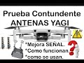 ANTENAS YAGI MAVIC MINI PRUEBA CONTUNDENTE en ESPAÑOL