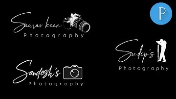 How To Create Signature Photography Logo on Android/iOS | Pixellab Tutorial Video