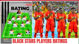 WATCH BLACK STARS PLAYERS RATINGS TARIQ LAMPTEY 7.5 WON MAN OF THE MATCH