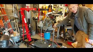 EV Volvo Conversion - Aligning the Forklift Motor to the Volvo Transaxle