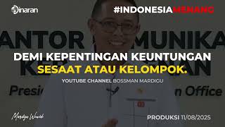 ONE PIECE FLAGS ARE EVERYWHERE!!! WILL PRABOWO RESHUFFLE THE CABINET SOON?!! - Mardigu Wowiek