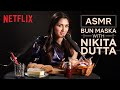 Asmr nikita dutta makes  eats bun maska  netflix india
