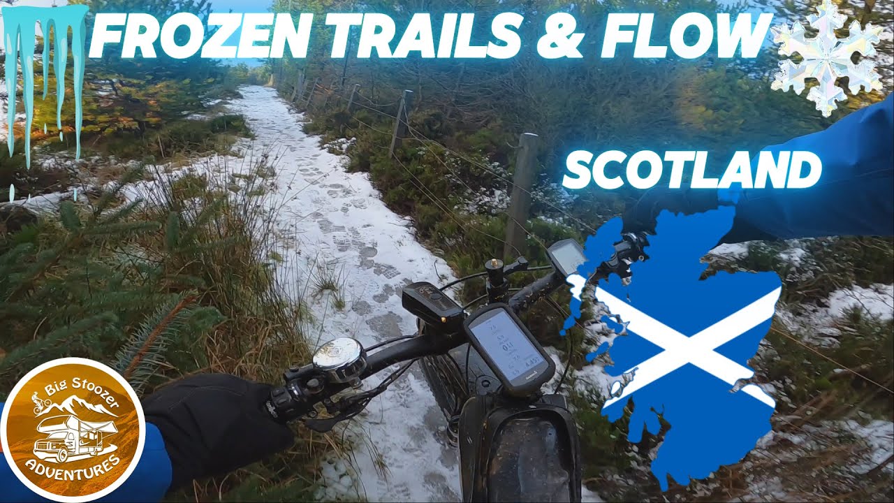 Эта шотландская трасса ИДЕАЛЬНО подходит для катания по снегу ❄️ Fife MTB