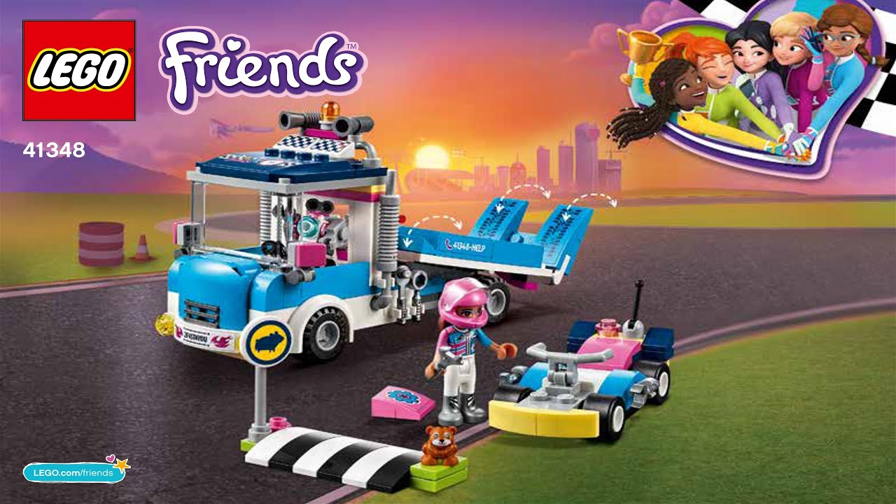 🐧 LEGO instructions 🐧 Friends 🐧 41348 🐧 Service  Care Truck 🐧