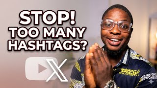 STOP 🛑 USING TOO MANY HASHTAGS ON YOUR VIDEO